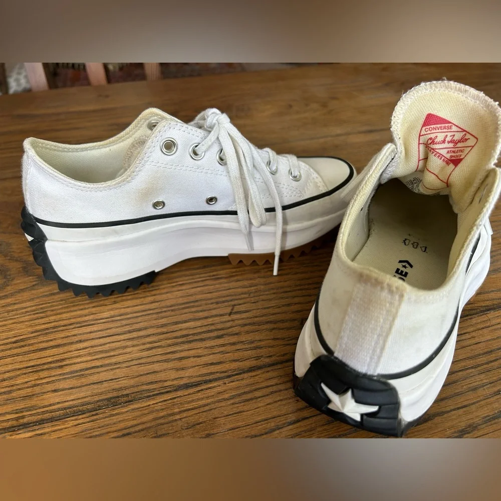 Converse Run Star Hike. Women’s size 7. White. - Picture 5 of 11